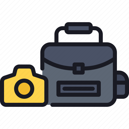 Camera, bag, backpack, photography, luggage, travel icon - Download on Iconfinder
