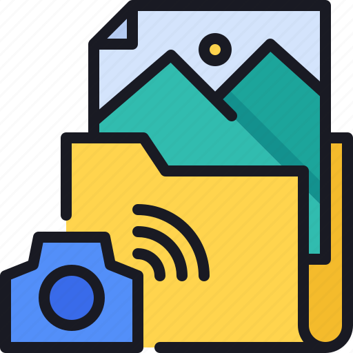 Camera, document, image, folder, synchronization icon - Download on Iconfinder
