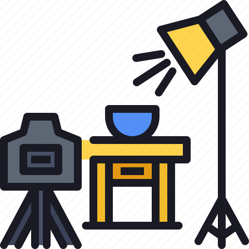 Camera, photo, studio, lighting, product icon - Download on Iconfinder