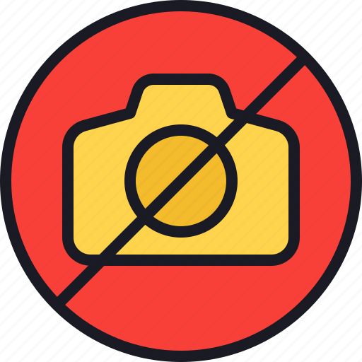 No, photo, camera, forbidden, prohibition, restriction icon - Download on Iconfinder