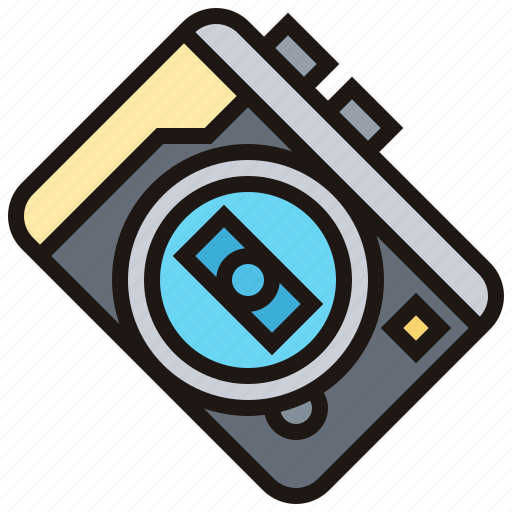 Camera, compact, digital, modern, photograph icon - Download on Iconfinder