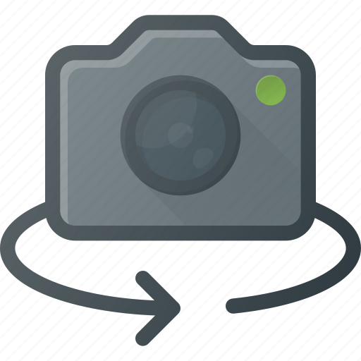 Camera, degree, image, photo, photography, rotate icon - Download on Iconfinder