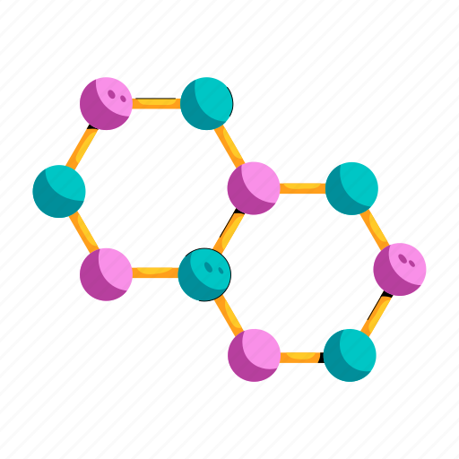 Nanotechnology, chemical bonding, molecular network, molecular structure, nanoscience icon - Download on Iconfinder