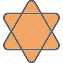 david, judaism, of, star, hexagram, religious