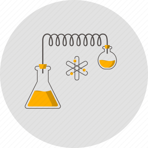 Atom, bulb, chemistry, flask, lab, molecular, physics icon - Download on Iconfinder