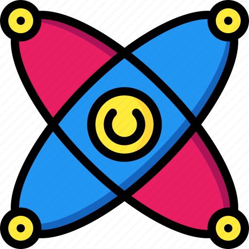 Education, molecules, physics, science icon - Download on Iconfinder