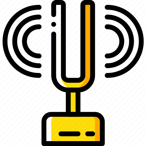 Education, fork, physics, science, sound icon - Download on Iconfinder