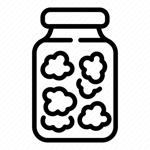 Pickled, food, jar icon - Download on Iconfinder