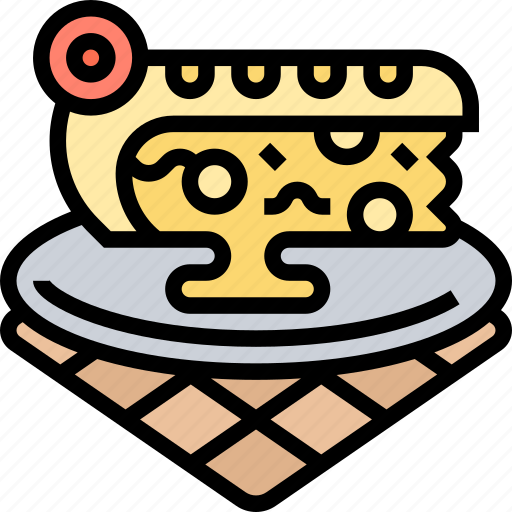 Pie, bakery, pastry, dessert, appetizer icon - Download on Iconfinder