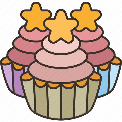 Cupcakes, cake, cream, dessert, confectionery icon - Download on Iconfinder