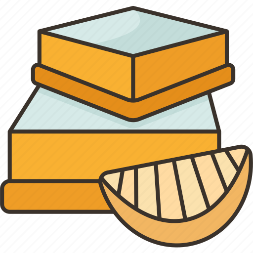 Lemon, bars, cake, dessert, baked icon - Download on Iconfinder