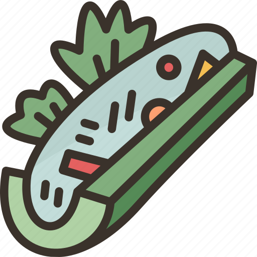Celery, stuffed, cheese, appetizer, cuisine icon - Download on Iconfinder