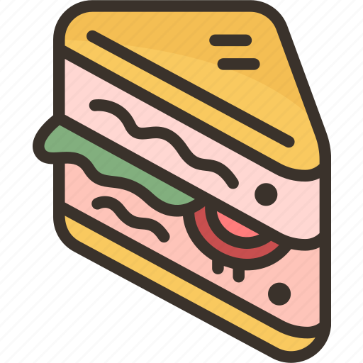Sandwich, tuna, melt, bread, breakfast icon - Download on Iconfinder