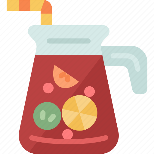 Sangria, strawberry, cocktail, fruity, beverage icon - Download on Iconfinder
