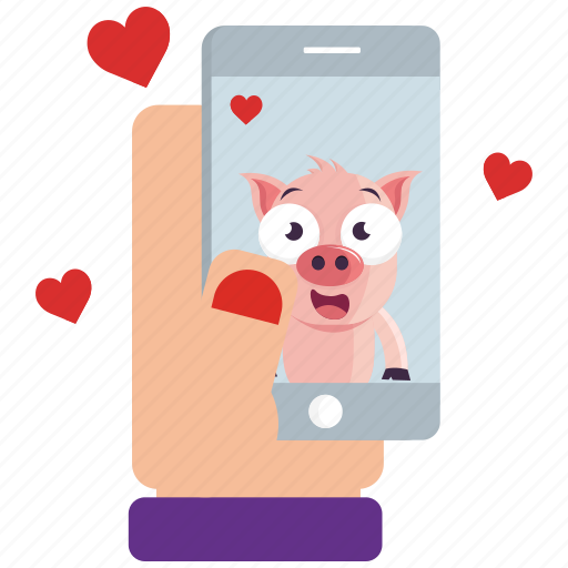 Emoji, emoticon, pig, profile, smartphone, smiley, sticker icon - Download on Iconfinder