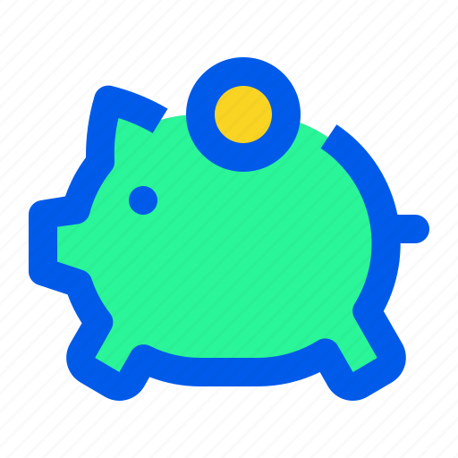 Bank, coin, piggy, save, saving icon - Download on Iconfinder