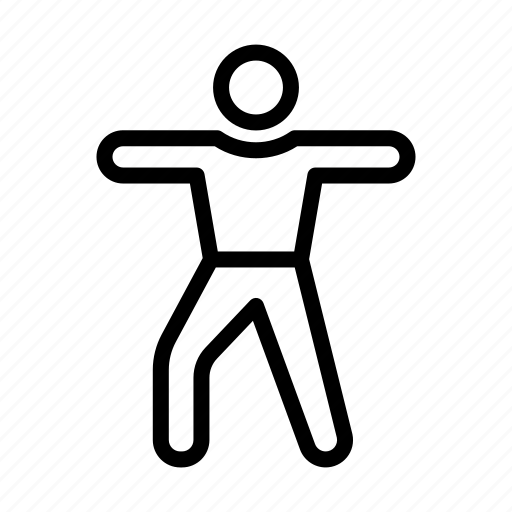 Stretching, exercise, workout, gym, training icon - Download on Iconfinder