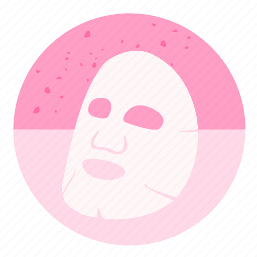 Mask, pink, care, makeup, cosmetics, beauty, health icon - Download on Iconfinder