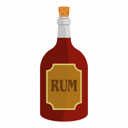 Alcohol, bottle, glass, ocean, pirate, rum, sea icon - Download on Iconfinder