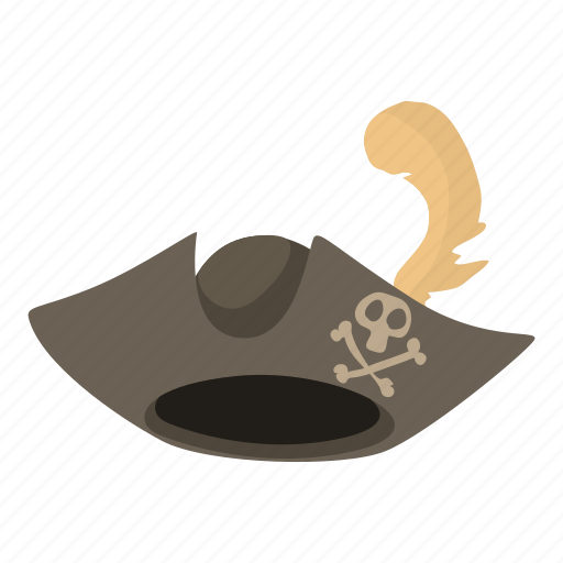 Captain, cartoon, hat, male, pirate, ship, skull icon - Download on Iconfinder