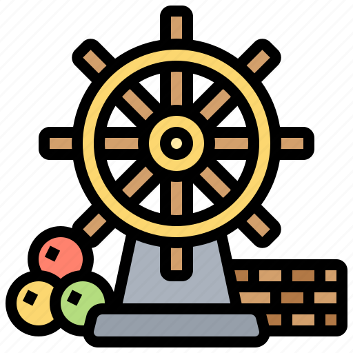 Control, helm, ship, steering, wheel icon - Download on Iconfinder