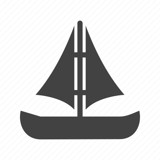 Boat, cartoon, flag, pirate, sail, ship, wooden icon - Download on Iconfinder