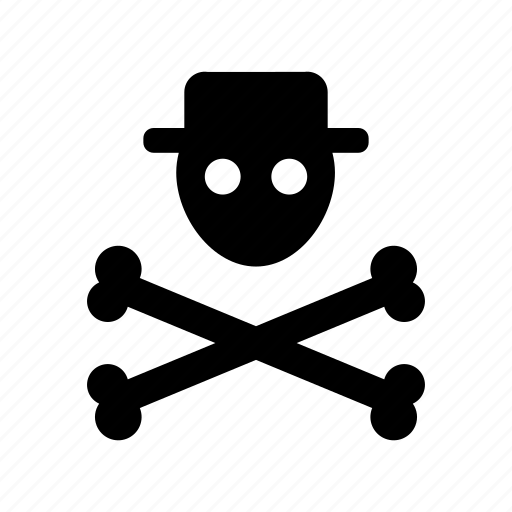 Incognito, pirate, pix, r, bones, skull, user icon - Download on Iconfinder