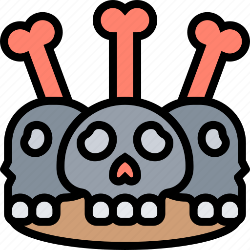 Skull, death, bone, scary, danger icon - Download on Iconfinder
