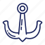 pirates, anchor, nautical 