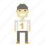avatar, chinaman, chinese, japanese, male, man, person, pixels 