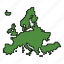 europe, map, continent, countries, culture, history, travel 