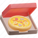 box, pizza, fast food, food 