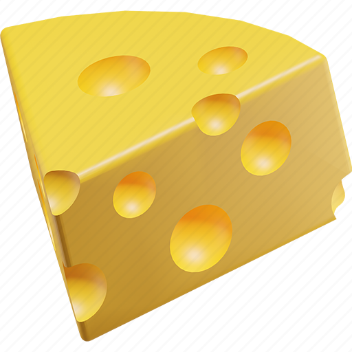 Cheese, pizza, fast food, food 3D illustration - Download on Iconfinder