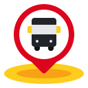bus, stop, maps, location, placeholder, pin