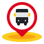 bus, stop, maps, location, placeholder, pin 