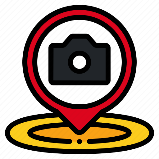 Camera, photo, maps, location, placeholder, pin icon - Download on Iconfinder