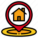 house, home, maps, location, placeholder, pin