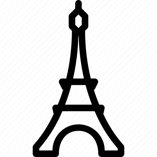 Architecture, building, eiffel, landmark, place, tower, travel icon - Download on Iconfinder