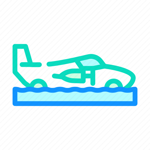 Amphibious, airplane, aircraft, plane, flight, travel icon - Download on Iconfinder