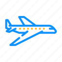 passenger, airliner, airplane, plane, flight, travel