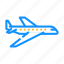 passenger, airliner, airplane, plane, flight, travel 
