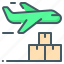 cargo, plane, logistics, cargo plane, aircraft 
