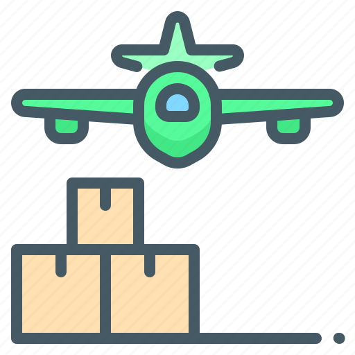 Cargo, plane, logistics, cargo plane icon - Download on Iconfinder