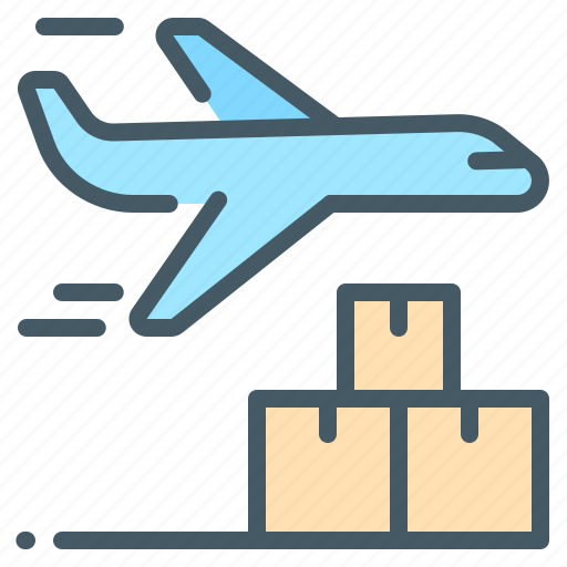 Cargo, plane, logistics, cargo plane, aircraft icon - Download on Iconfinder