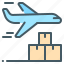 cargo, plane, logistics, cargo plane, aircraft 
