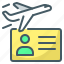 membership, flight, card, license, plane, membership flight card, pilot&#x27;s license 
