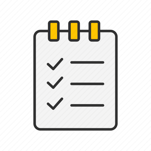 Checklist, menu, notes, table icon - Download on Iconfinder