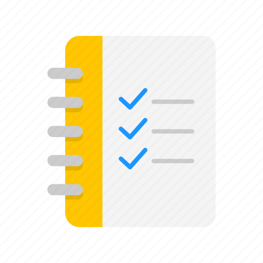 Journal, list, notebook, organize icon - Download on Iconfinder
