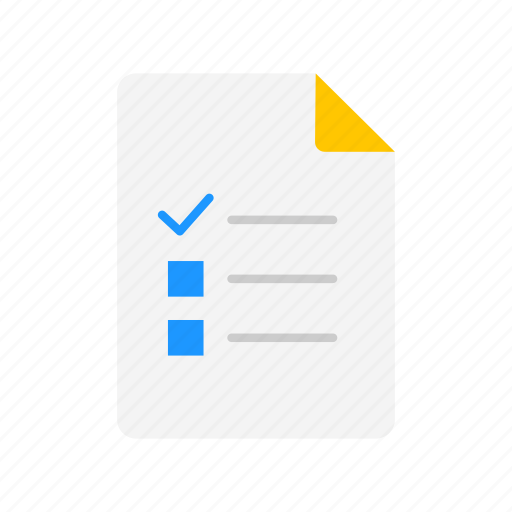 Checklist, files, journal, notebook icon - Download on Iconfinder