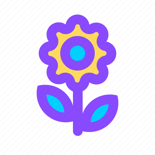 Plants, flower, leaf, growth, cactus, floral, sun flower icon - Download on Iconfinder